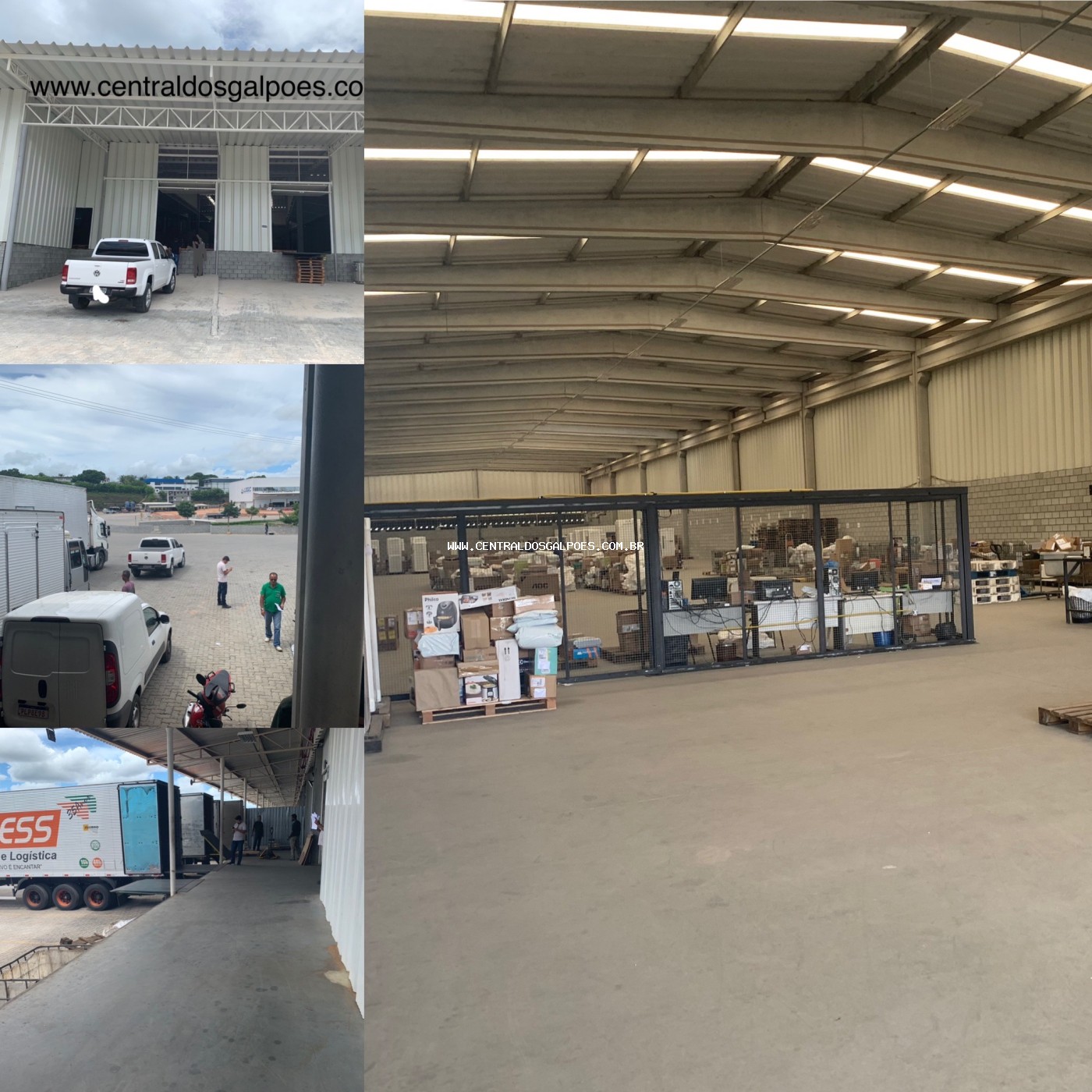 Depósito-Galpão, 1200 m² - Foto 1